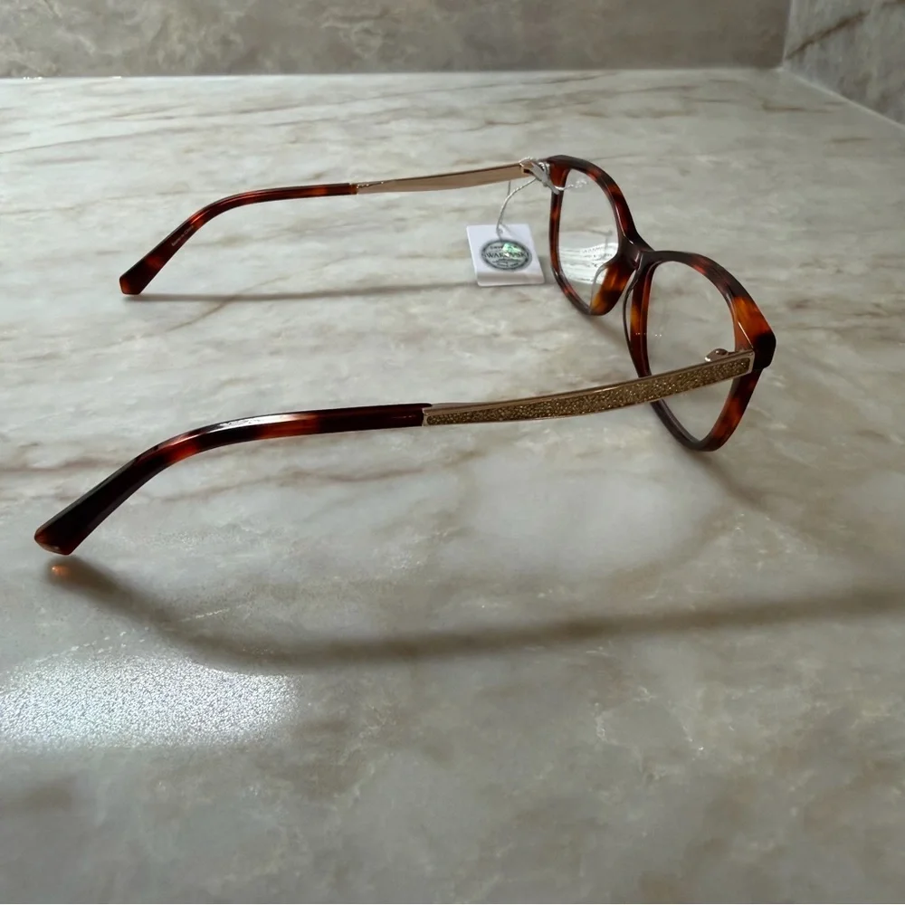 Swarovski Tortoise‎ Shell Rx Glasses SK5412 NEW
